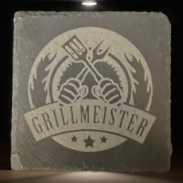 "Grillmeister"-Untersetzer,...
